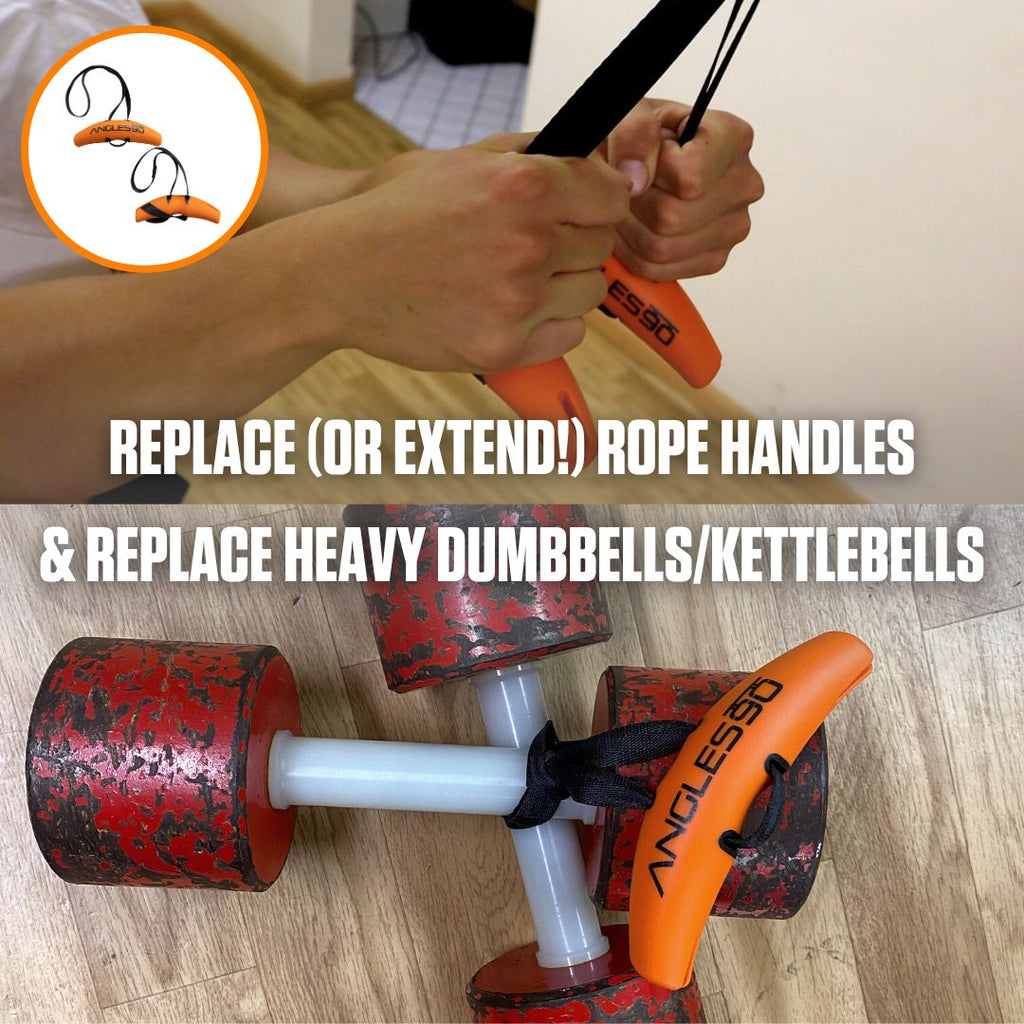 Revolutionizing home fitness: upgrade your workout with A90 Buddy Set for rope exercises and a space-saving alternative to traditional dumbbells and kettlebells, enhancing grip/pull power and reducing.