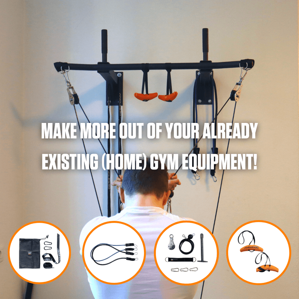 Maximize your fitness routine with the versatile A90 Full Set attachments for your home gym setup!